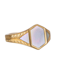 Panel Signet with Mother of Pearl