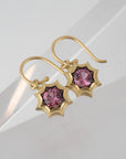 Stargazer Garnet Earrings