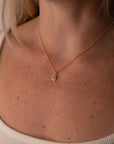 Tablet Charm with Diamond