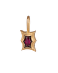 Tablet Charm with Ruby