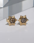 Champagne Diamond Suspiria Studs
