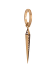 Obelisk Huggie, White Diamonds