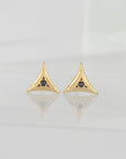 Trinity Black Diamond Studs