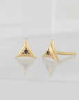 Trinity Black Diamond Studs