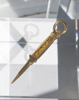 Yellow Sapphire Channel Set Cut a Bitch