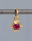 Suspiria Micro Charm with Ruby