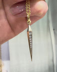 Obelisk with White Diamond